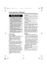 Preview for 18 page of Sanyo VCC-XZ600 Installation Manual