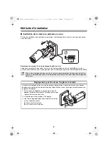 Preview for 20 page of Sanyo VCC-XZ600 Installation Manual