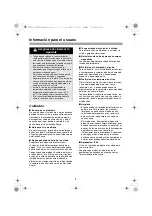 Preview for 34 page of Sanyo VCC-XZ600 Installation Manual