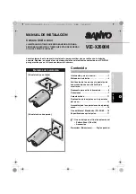 Предварительный просмотр 41 страницы Sanyo VCC-XZ600N - Network Camera - Weatherproof Installation Manual