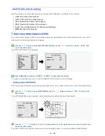 Предварительный просмотр 19 страницы Sanyo VCC-XZ600P Instruction Manual