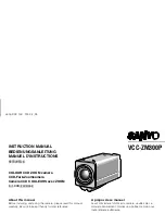 Sanyo VCC-ZM300P Instruction Manual предпросмотр