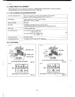 Предварительный просмотр 8 страницы Sanyo VHR-330 Service Manual