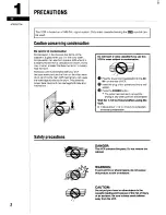 Предварительный просмотр 4 страницы Sanyo VHR-510 Instruction Manual