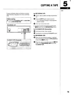 Предварительный просмотр 17 страницы Sanyo VHR-510 Instruction Manual