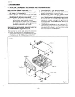 Предварительный просмотр 7 страницы Sanyo VHR-510 Service Manual