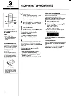 Предварительный просмотр 14 страницы Sanyo VHR-VX200 Instruction Manual