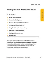 Preview for 25 page of Sanyo VI 2300 - Sprint PCS Vision Phone Phone Manual