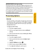 Preview for 83 page of Sanyo VI 2300 - Sprint PCS Vision Phone Phone Manual