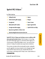 Preview for 223 page of Sanyo VI 2300 - Sprint PCS Vision Phone Phone Manual