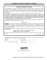 Preview for 47 page of Sanyo Vizzon HT27546 Owner'S Manual