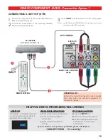 Preview for 15 page of Sanyo Vizzon HT27547 Owner'S Manual