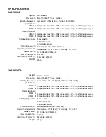 Preview for 3 page of Sanyo VM-6609A Service Manual