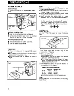 Preview for 6 page of Sanyo VM-D66P Instruction Manual