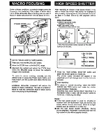 Preview for 13 page of Sanyo VM-D66P Instruction Manual