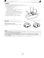 Preview for 6 page of Sanyo VM-D6P Instruction Manual