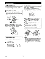 Preview for 8 page of Sanyo VM-D90R Instruction Manual