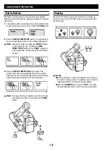 Preview for 13 page of Sanyo VM-EX30P Instruction Manual