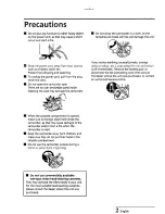 Предварительный просмотр 3 страницы Sanyo VM-EX410P Instruction Manual