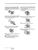 Предварительный просмотр 4 страницы Sanyo VM-EX410P Instruction Manual