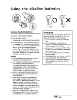 Предварительный просмотр 11 страницы Sanyo VM-EX410P Instruction Manual