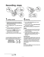 Предварительный просмотр 12 страницы Sanyo VM-EX410P Instruction Manual