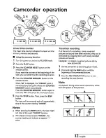 Предварительный просмотр 13 страницы Sanyo VM-EX410P Instruction Manual