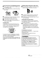 Preview for 5 page of Sanyo VM-PS12 Instruction Manual