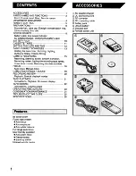 Предварительный просмотр 2 страницы Sanyo VM-RZ1P Instruction Manual