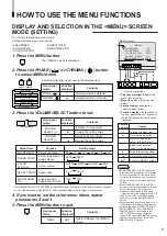 Предварительный просмотр 7 страницы Sanyo VMC-8521P Instruction Manual