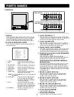 Preview for 6 page of Sanyo VMC-8613 Instruction Manual