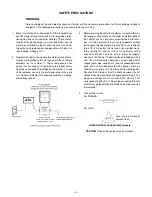 Предварительный просмотр 3 страницы Sanyo VMC-8613B Service Manual