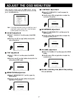 Preview for 8 page of Sanyo VMC-8614F - 14" Super High Resolution Color Monitor Instruction Manual