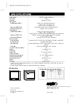 Preview for 8 page of Sanyo VMC-8615FP Instruction Manual