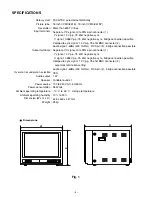 Предварительный просмотр 3 страницы Sanyo VMC-8618 Service Manual