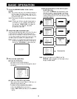 Предварительный просмотр 7 страницы Sanyo VMC-8621P Instruction Manual