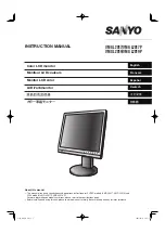 Preview for 1 page of Sanyo VMC-L2017 Instruction Manual