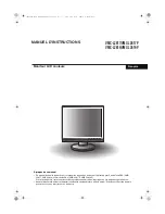 Предварительный просмотр 11 страницы Sanyo VMC-L2617 - High Performance Professional 17" LCD Monitor Instruction Manual