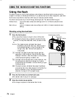 Preview for 78 page of Sanyo VPC-AZ1 Instruction Manual