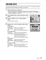 Preview for 121 page of Sanyo VPC-AZ1 Instruction Manual