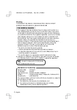 Preview for 2 page of Sanyo VPC-AZ3 Instruction Manual