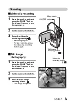 Предварительный просмотр 5 страницы Sanyo VPC C40 - Xacti 4MP MPEG4 Digital Camcorder Instruction Manual