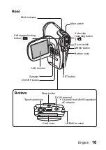 Предварительный просмотр 22 страницы Sanyo VPC C40 - Xacti 4MP MPEG4 Digital Camcorder Instruction Manual