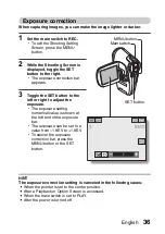 Предварительный просмотр 42 страницы Sanyo VPC C40 - Xacti 4MP MPEG4 Digital Camcorder Instruction Manual