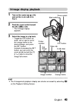 Предварительный просмотр 46 страницы Sanyo VPC C40 - Xacti 4MP MPEG4 Digital Camcorder Instruction Manual
