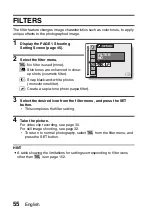 Предварительный просмотр 61 страницы Sanyo VPC C40 - Xacti 4MP MPEG4 Digital Camcorder Instruction Manual