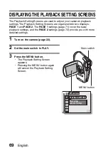 Предварительный просмотр 75 страницы Sanyo VPC C40 - Xacti 4MP MPEG4 Digital Camcorder Instruction Manual