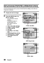 Предварительный просмотр 105 страницы Sanyo VPC C40 - Xacti 4MP MPEG4 Digital Camcorder Instruction Manual