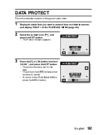 Предварительный просмотр 108 страницы Sanyo VPC CA6 - Xacti Camcorder - 6.0 MP Instruction Manual