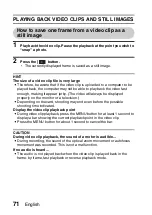 Preview for 94 page of Sanyo VPC CA9 - Xacti Camcorder - 720p Instruction Manual